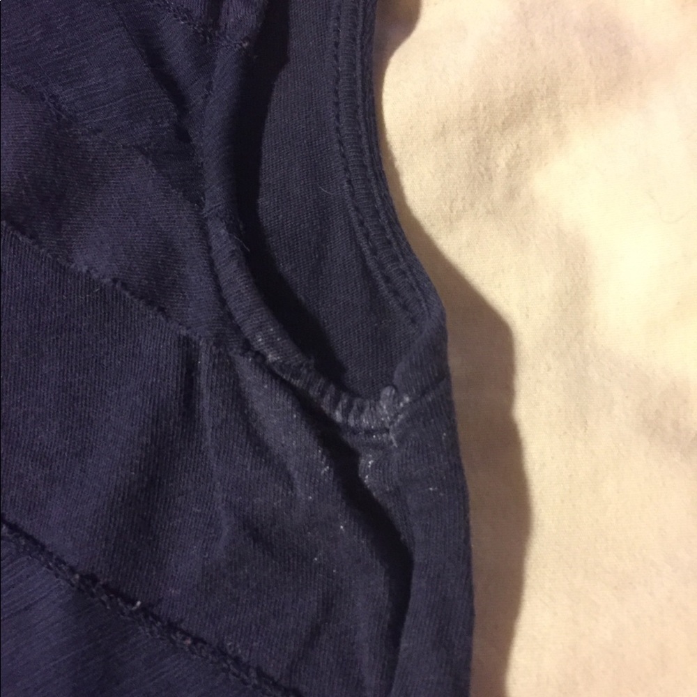 Navy Flutter Front Top - Picture 5 of 5
